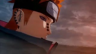 Penyerangan desa Konoha Pain Akatsuki vs Naruto (Naruto ultimate Strom CN Android) part1 screenshot 4