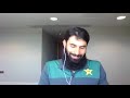 Misbah-ul-Haq reacts after the three match ODI series against England