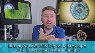 POWERFUL 3 LEN MICROSCOPE - Linkmicro LM249ES Digital Microscope View Endoscope Camera Review