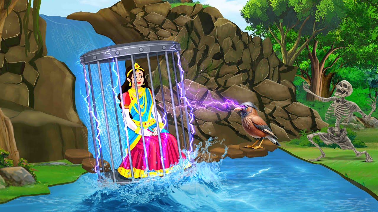 श्रापित चम्पा का फुल और मासूम मोहिनी | Hindi Kahani |Moral Stories| GoldenToons Hindi