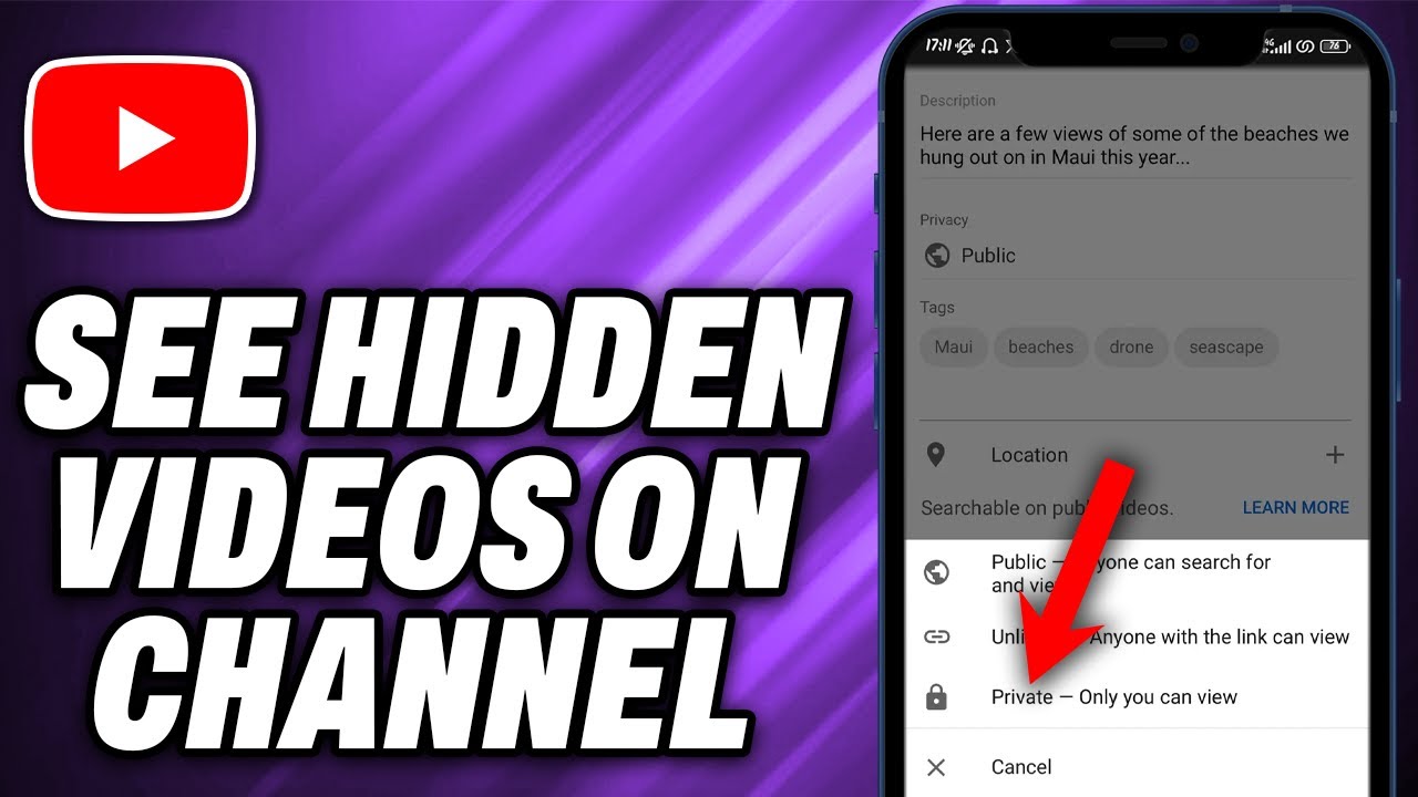 Youtube Hidden Query How To See Hidden Videos on Youtube Channel - YouTube