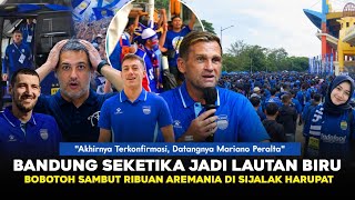 SIJALAK HARUPAT MEMBLUDAK❗Bobotoh Sambut Ribuan Aremania 'Peralta Terkonfirmasi nih' Persib Vs Arema
