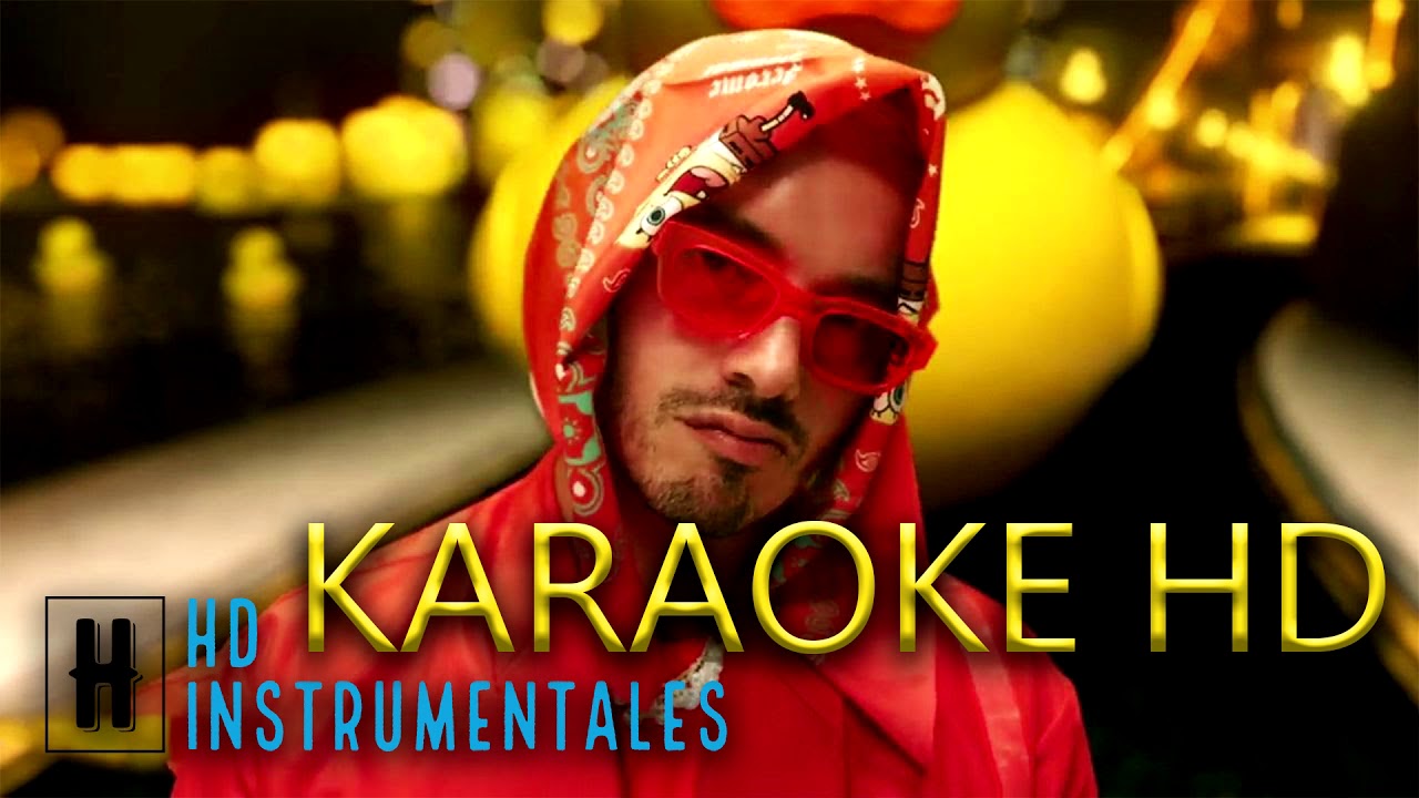 AMARILLO KARAOKE FULL HD Instrumental 🔥🎶 J Balvin YouTube