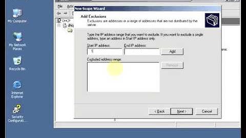 Cài đặt và cấu hình DHCP trên windows server 2003
