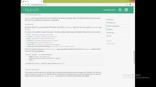 50. Android Tutorial: part 1: Rest Api using Retrofit - retrofit configuration