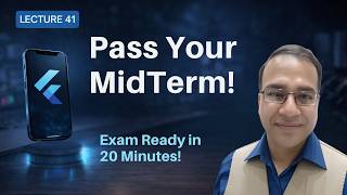 Flutter Mid Exam Guide 2026 | Important Questions + Solutions | BSCS Students | Lecture 41