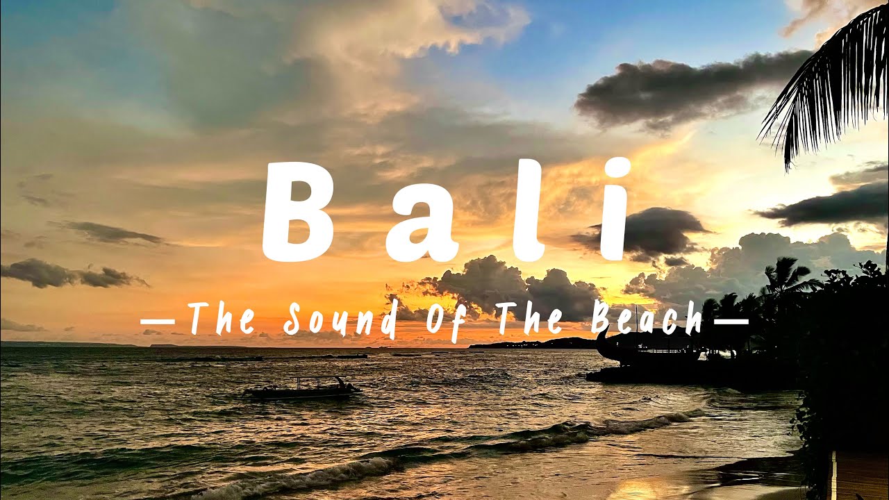 Relieve Stress With Relaxing SOUND of WAVES at Mendira Beach Bali