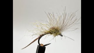 Bug Fuzz Bwo Dry Fly Fly Tying Tutorial Mayfly Emerger