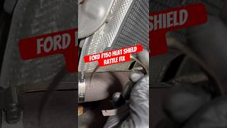 Ford F150 Heat Shield Rattle Fix #Shorts #F150