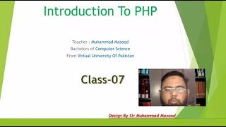 PHP Class 7 sir masoood  | Chapter-03  |  Printf function in php | Formatted output | Urdu |Hindi