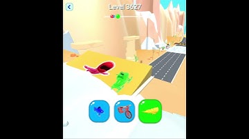 🔥 Shape - Shifting & Transform The Character 👀 Level - 3627 #shapeshifting #gameplay #shorts #viral