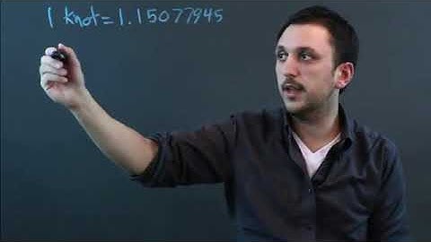 How Fast Is 12 Knots in MPH?