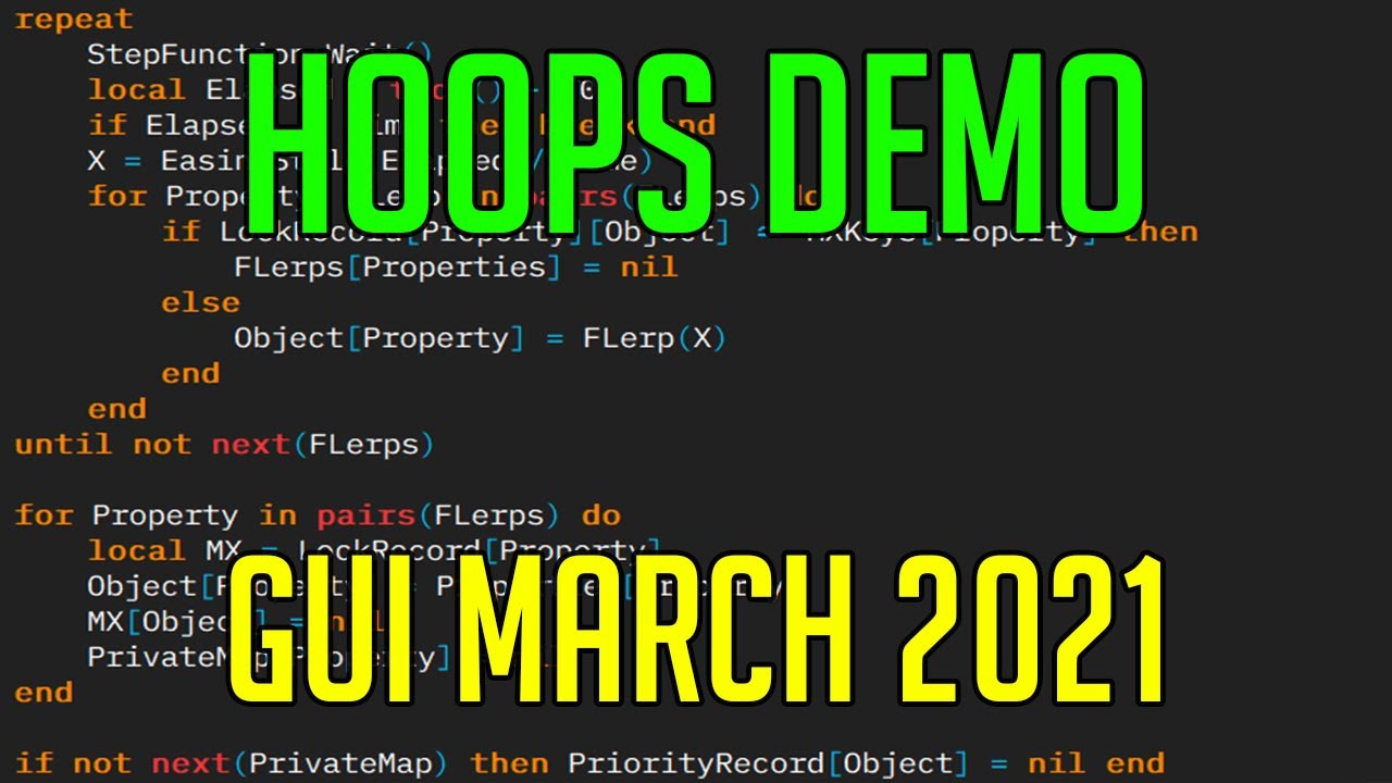 Hoops Demo Hack Script Gui March 2021 Youtube - hack for hoops beta roblox