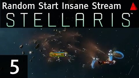Stellaris Insane Difficulty Random Start #5 - Second Setting - Twitch Stream - Wormhole