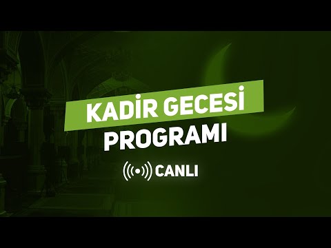 Kadir Gecesi Özel Yayın  | Sümbül Efendi Camii #Ramazan #KadirGecesi