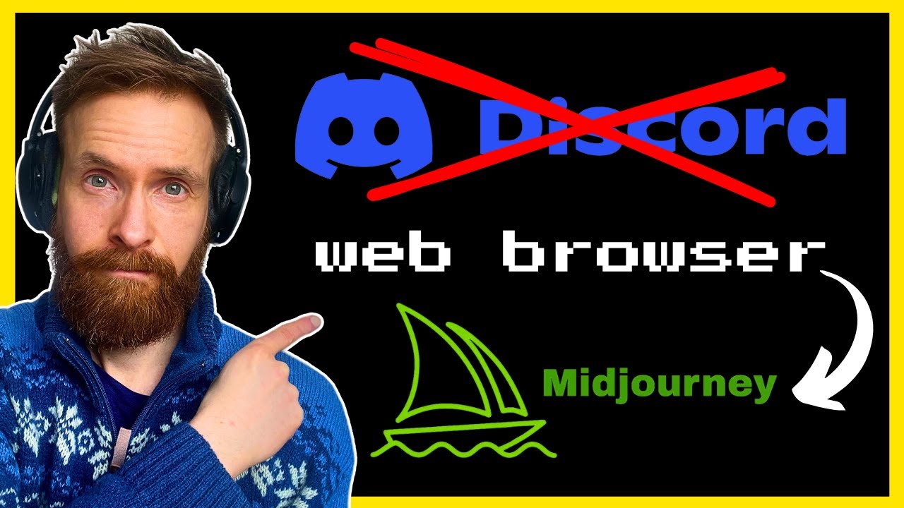 Midjourney in the Web Browser! – First Look