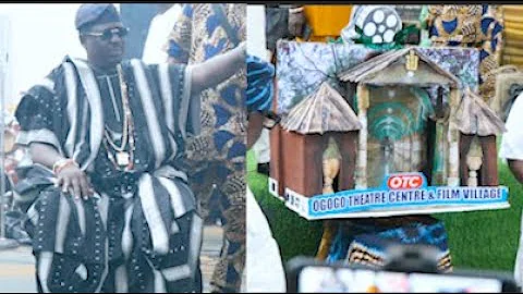 Proud Moment! Actor Ogogo Launches His Own Film Village on His Birthday