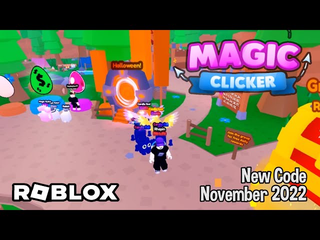 Magic Clicker codes – free boosts