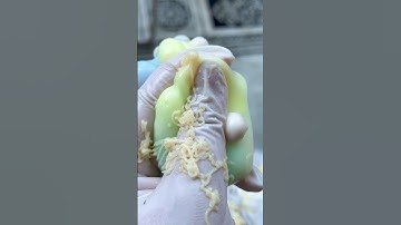 Unicorn mochi cat paw  pimple popping #visualasmr #satisfying #pimplepopping #fyp