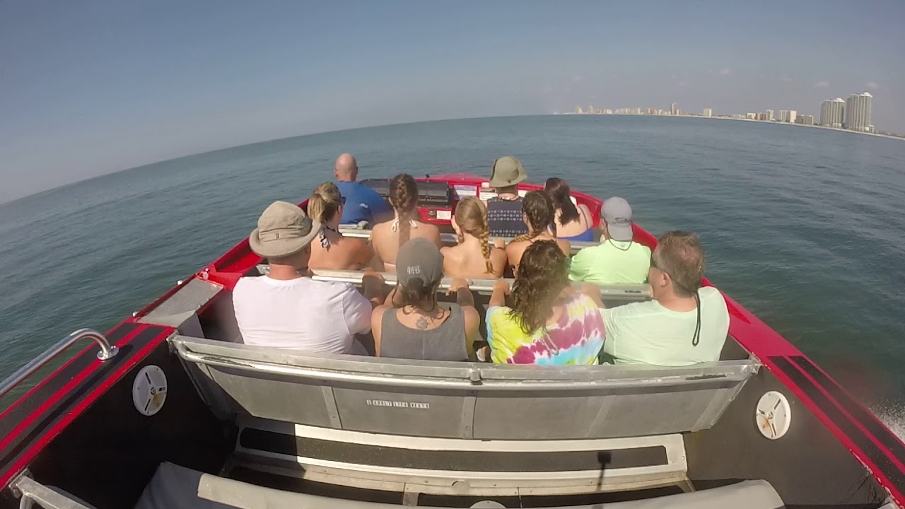 Fast Fun Jet Boat Orange Beach AL 7 25 18 930AM YouTube