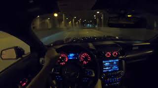 2015 Mustang GT  POV NIGHT DRIVE