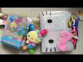ASMR Sticker With Me | Sanrio Characters Stationery 🎀 + Usahana & Hello Kitty Binders | Rainbowholic