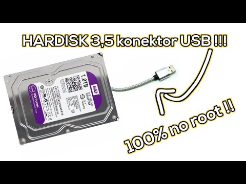 Cara membuat hardisk eksternal dengan hardisk komputer 3.5 inch murahh cuma 30 ribu