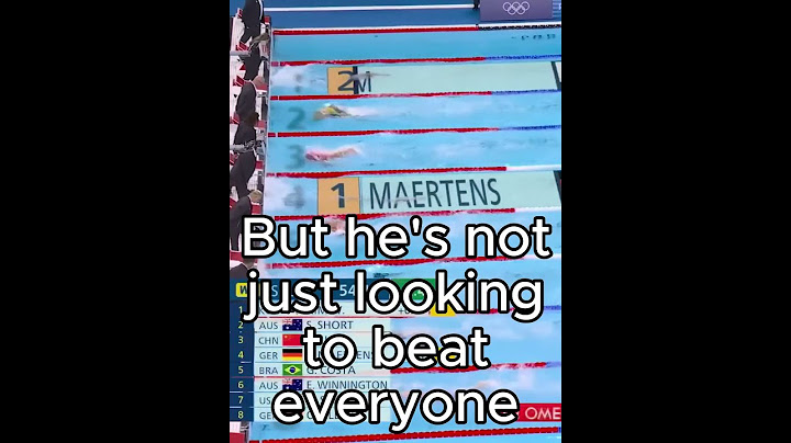 Will Maertens Break Beidermann's 15 Year Old 400 Freestyle Record?#swimming #olympicswimming #swim