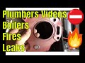 Plumbers Videos - Dangerous Gas Fires - Leaking Boilers - UK Plumber