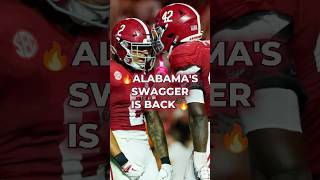 Alabama Football Has Got Their Swagger Back In Year 2 Under Kalen DeBoer #shorts