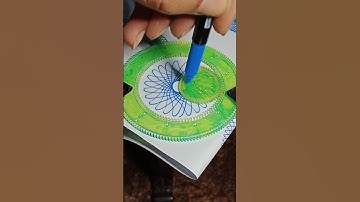 Betoverend Spirograph-patroon #shorts #spirograph