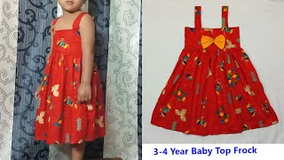 Beautiful baby frock cutting and stitching/3-4 year old girl dress cutting and stitching screenshot 5