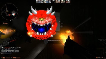 Counter-Strike Global Offensive: Zombie Escape - ze_DOOM_p2 (Level 3 - Nightmare) on GFL