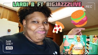 Lardi B ft BigJazz2Live - Can’t Get Up [Cardi B - Up Parody (reaction)