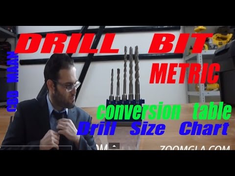 Sds Drill Bit Size Chart