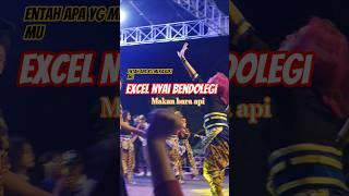 Excel Nyai bendolegi nyurup makan bara api #nyaibendolegi #saleho #warok #excel