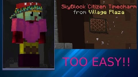 Skyblock Achievement Unlocked: Obtaining the Legendary Rift Citizen Timecharm!