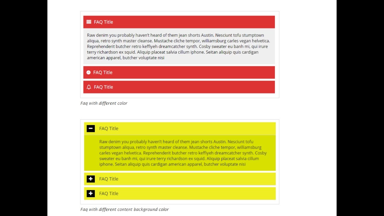FAQ Responsive Plugin Wordpress - YouTube