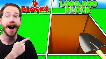 Can We Dig 1,000,000 Million Blocks in Roblox?
