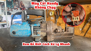 Sửa Máy Cắt Sắt Thủy Lực Cầm Tay - Lỗi Không Chạy - Hướng Dẫn Xử Lý Nhanh Không Cần Đưa Đến Thợ