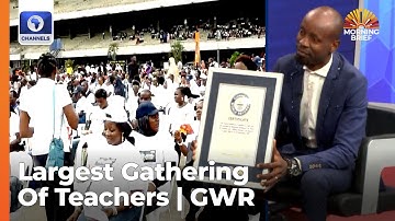 Seyi Anifowose On GWR Feat, Importance Of Improved Welfare For Teachers