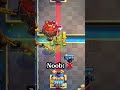NOOB vs PRO GAMEPLAY IN CLASH ROYALE