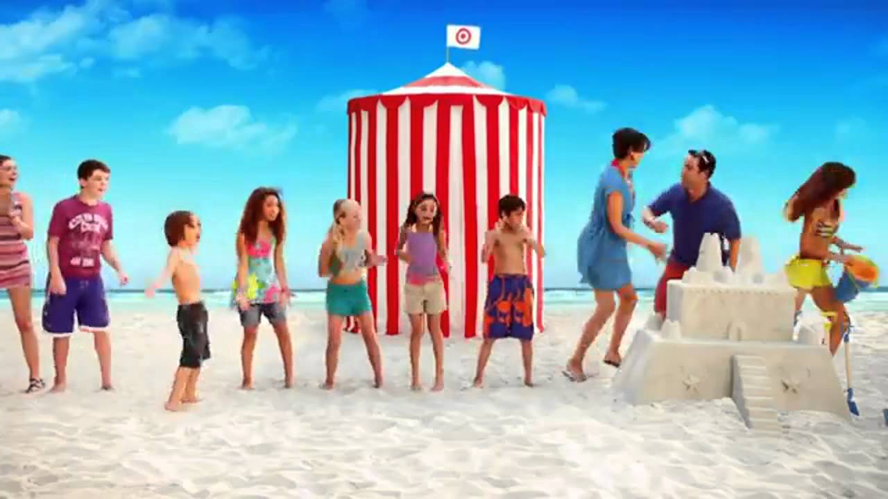 Target Beach Party Commercial 2012