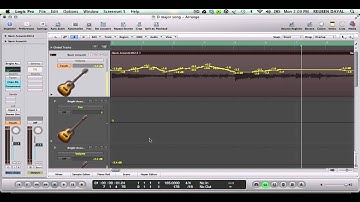 Automation Function in Logic Pro 9