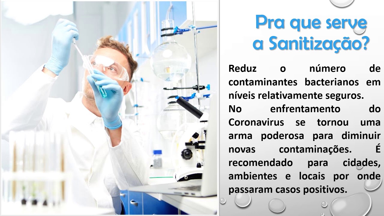 Explicação sobre o que é Sanitização - YouTube