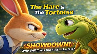 The Hare and The Tortoise Story | Moral Story for Kids | Who Wins the Race