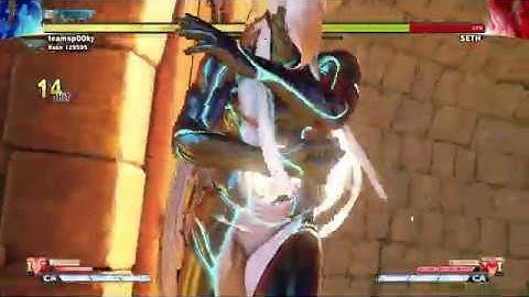 STREET FIGHTER V Seth Combo over half life high damage best combo