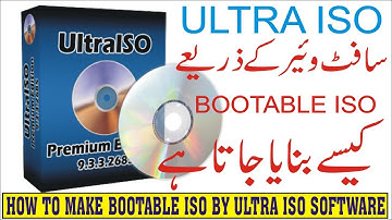 HOW TO CREATE A | BOOT-ABLE | ISO FILE | ultra ISO | TRAINING | URDU | HINDI 2020