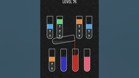 Water Sort Puzzle Level 75 | Level 75