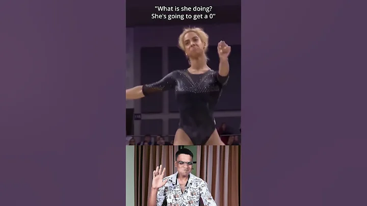 Looks like Simone found it funny🤭 #gymnastics #simonebiles #perfect10 #exhibition